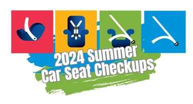 Car Seat Checkup Events - Summer 2024 logo